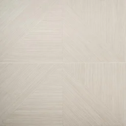 Luxury Ribbed Ash 23.62 in. x 47.24 in. Matte Porcelain Wall Tile (15.49 sq. ft./Case) by Ivy Hill Tile