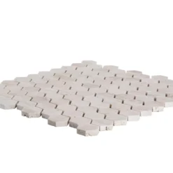 Travertine Constellation Beige 10.875 in. x 11.75 in. Hexagon Honed Travertine Wall and Floor Mosaic Tile by Jeffrey Court -The Elite Tile Sales Store beige jeffrey court marble tile 98997 1d 1000