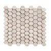 Travertine Constellation Beige 10.875 in. x 11.75 in. Hexagon Honed Travertine Wall and Floor Mosaic Tile by Jeffrey Court -The Elite Tile Sales Store beige jeffrey court marble tile 98997 64 1000