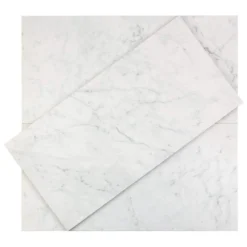 Marmo Bianco 11.81 in. x 23.62 in. Matte Marble Look Porcelain Floor and Wall Tile (11.62 sq. ft./Case) by Ivy Hill Tile -The Elite Tile Sales Store bianco ivy hill tile porcelain tile ext3rd101666 fa 1000