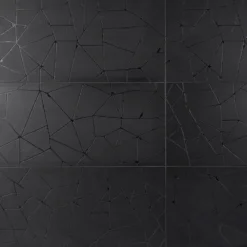 Smith Black 16 in. x 32 in. Matte Porcelain Floor and Wall Tile (10.32 sq. ft./Case) by Ivy Hill Tile