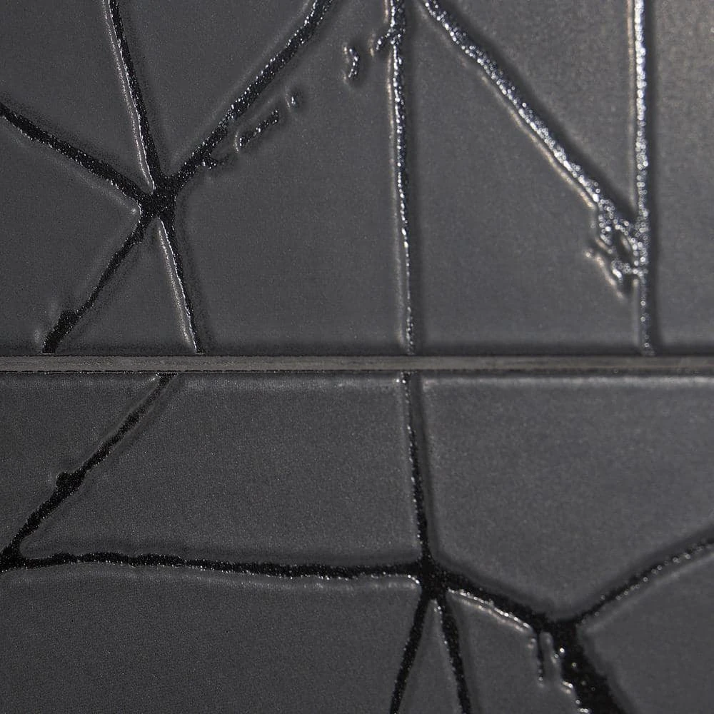 Smith Black 16 in. x 32 in. Matte Porcelain Floor and Wall Tile (10.32 sq. ft./Case) by Ivy Hill Tile 9 Smith Black 16 in. x 32 in. Matte Porcelain Floor and Wall Tile (10.32 sq. ft./Case) by Ivy Hill Tile - Image 7