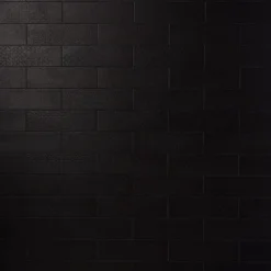 Harper 4 in. x 12 in. Black Matte Porcelain Subway Floor and Wall Tile (30 pieces / 8.72 sq. ft. / box) by Ivy Hill Tile -The Elite Tile Sales Store black ivy hill tile porcelain tile ext3rd101975 fa 1000