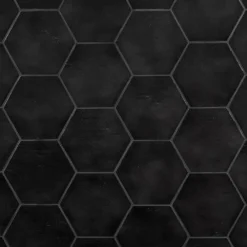 Appaloosa Black Hexagon 7 in. x 8 in. Porcelain Floor and Wall Tile (10.76 sq. ft./Case) by Ivy Hill Tile 12 Appaloosa Black Hexagon 7 in. x 8 in. Porcelain Floor and Wall Tile (10.76 sq. ft./Case) by Ivy Hill Tile -The Elite Tile Sales Store black ivy hill tile porcelain tile ext3rd105375 1f 1000
