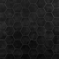 Appaloosa Black Hexagon 7 in. x 8 in. Porcelain Floor and Wall Tile (10.76 sq. ft./Case) by Ivy Hill Tile 11 Appaloosa Black Hexagon 7 in. x 8 in. Porcelain Floor and Wall Tile (10.76 sq. ft./Case) by Ivy Hill Tile -The Elite Tile Sales Store black ivy hill tile porcelain tile ext3rd105375 4f 1000