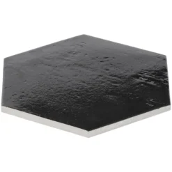 Appaloosa Black Hexagon 7 in. x 8 in. Porcelain Floor and Wall Tile (10.76 sq. ft./Case) by Ivy Hill Tile 14 Appaloosa Black Hexagon 7 in. x 8 in. Porcelain Floor and Wall Tile (10.76 sq. ft./Case) by Ivy Hill Tile -The Elite Tile Sales Store black ivy hill tile porcelain tile ext3rd105375 fa 1000