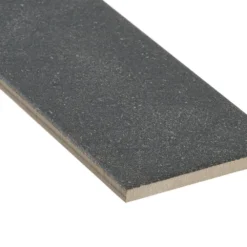 Sanskrit Black 3.89 in. x 19.37 in. Matte Porcelain Floor and Wall Tile (7.85 sq. ft./Case) by Ivy Hill Tile -The Elite Tile Sales Store black ivy hill tile porcelain tile ext3rd105711 1f 1000