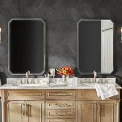 Montgomery Chevron Black 24 in. x 48 in. Matte Porcelain Floor and Wall Tile (15.49 sq. ft./Case) by Ivy Hill Tile -The Elite Tile Sales Store black ivy hill tile porcelain tile ext3rd107409 40 1000