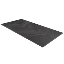 Montgomery Chevron Black 24 in. x 48 in. Matte Porcelain Floor and Wall Tile (15.49 sq. ft./Case) by Ivy Hill Tile -The Elite Tile Sales Store black ivy hill tile porcelain tile ext3rd107409 4f 1000