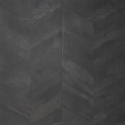 Montgomery Chevron Black 24 in. x 48 in. Matte Porcelain Floor and Wall Tile (15.49 sq. ft./Case) by Ivy Hill Tile