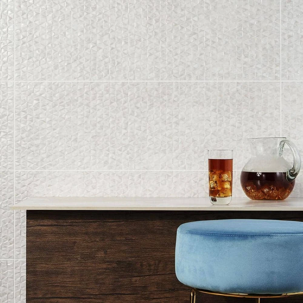 Slash Blanco 11.81 in. x 35.43 in. Matte Ceramic Wall Tile (11.62 sq. ft./Case) by Ivy Hill Tile 5 Slash Blanco 11.81 in. x 35.43 in. Matte Ceramic Wall Tile (11.62 sq. ft./Case) by Ivy Hill Tile - Image 3
