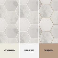 Hayes Blanco 7.87 in. x 9.44 in. Matte Porcelain Floor and Wall Tile (9.84 sq. ft./Case) by Ivy Hill Tile -The Elite Tile Sales Store blanco ivy hill tile porcelain tile ext3rd106415 1d 1000