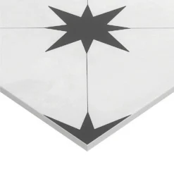 Polaris Blanco 9 in. x 9 in. Matte Porcelain Floor and Wall Tile (10.76 sq. ft./Case) by Ivy Hill Tile -The Elite Tile Sales Store blanco ivy hill tile porcelain tile ext3rd107492 fa 1000