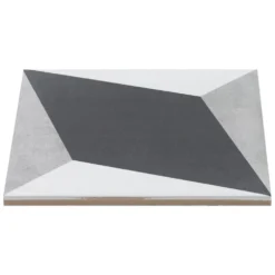 Sintra Block Encaustic 9 in. x 9 in. x 10mm Mate Porcelain Floor and Wall Tile (20 pieces / 10.65 sq. ft. / box) by Ivy Hill Tile -The Elite Tile Sales Store block ivy hill tile porcelain tile ext3rd101331 77 1000