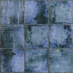 Angela Harris Blue 8 in. x 8 in. Matte Ceramic Floor and Wall Tile (10.76 sq. ft./Case) by Ivy Hill Tile -The Elite Tile Sales Store blue ivy hill tile ceramic tile ext3rd100093 1f 1000