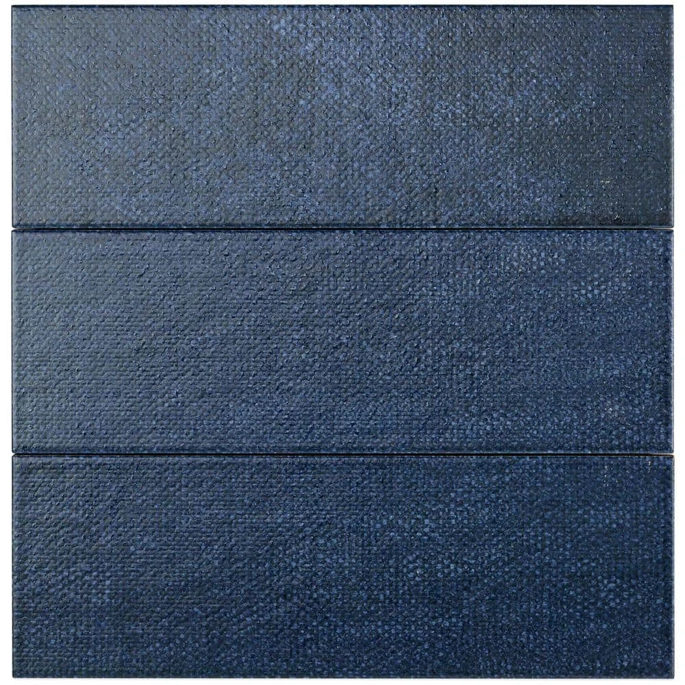 Piston Camp Blue 4 in. x 12 in. 7mm Matte Ceramic Subway Wall Tile (34-piece 10.97 sq. ft. / box) by Ivy Hill Tile 7 Piston Camp Blue 4 in. x 12 in. 7mm Matte Ceramic Subway Wall Tile (34-piece 10.97 sq. ft. / box) by Ivy Hill Tile - Image 5