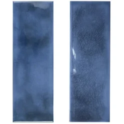 Piston Camp Blue 4 in. x 12 in. 7mm Glazed Ceramic Subway Wall Tile (34-piece 10.97 sq. ft. / box) by Ivy Hill Tile -The Elite Tile Sales Store blue ivy hill tile ceramic tile ext3rd100507 66 1000