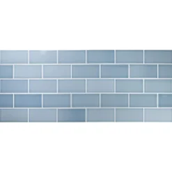Magnitude Blue 4 in. x 8 in. x 7.5mm Polished Ceramic Subway Wall Tile (68 pieces / 14.63 sq. ft. / box) by Ivy Hill Tile -The Elite Tile Sales Store blue ivy hill tile ceramic tile ext3rd100783 fa 1000