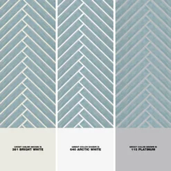 Nantucket Blue 2 in. x 20 in. Crackled Ceramic Wall Tile (5.38 sq. ft./Case) by Ivy Hill Tile -The Elite Tile Sales Store blue ivy hill tile ceramic tile ext3rd101917 1d 1000