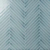 Nantucket Blue 2 in. x 20 in. Crackled Ceramic Wall Tile (5.38 sq. ft./Case) by Ivy Hill Tile