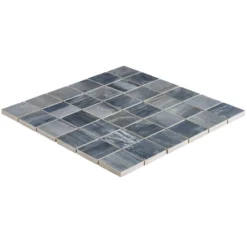 Selawood Blue 11.81 in. x 11.81 in. Matte Porcelain Floor and Wall Mosaic Tile (0.96 sq. ft./Each) by Ivy Hill Tile -The Elite Tile Sales Store blue ivy hill tile mosaic tile ext3rd106471 1f 1000