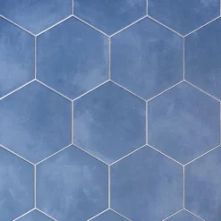 Eclipse Blue 7.79 in. x 8.98 in. Matte Porcelain Floor and Wall Tile (6.03 sq. ft. / Case) by Ivy Hill Tile -The Elite Tile Sales Store blue ivy hill tile porcelain tile ext3rd104958 c3 1000