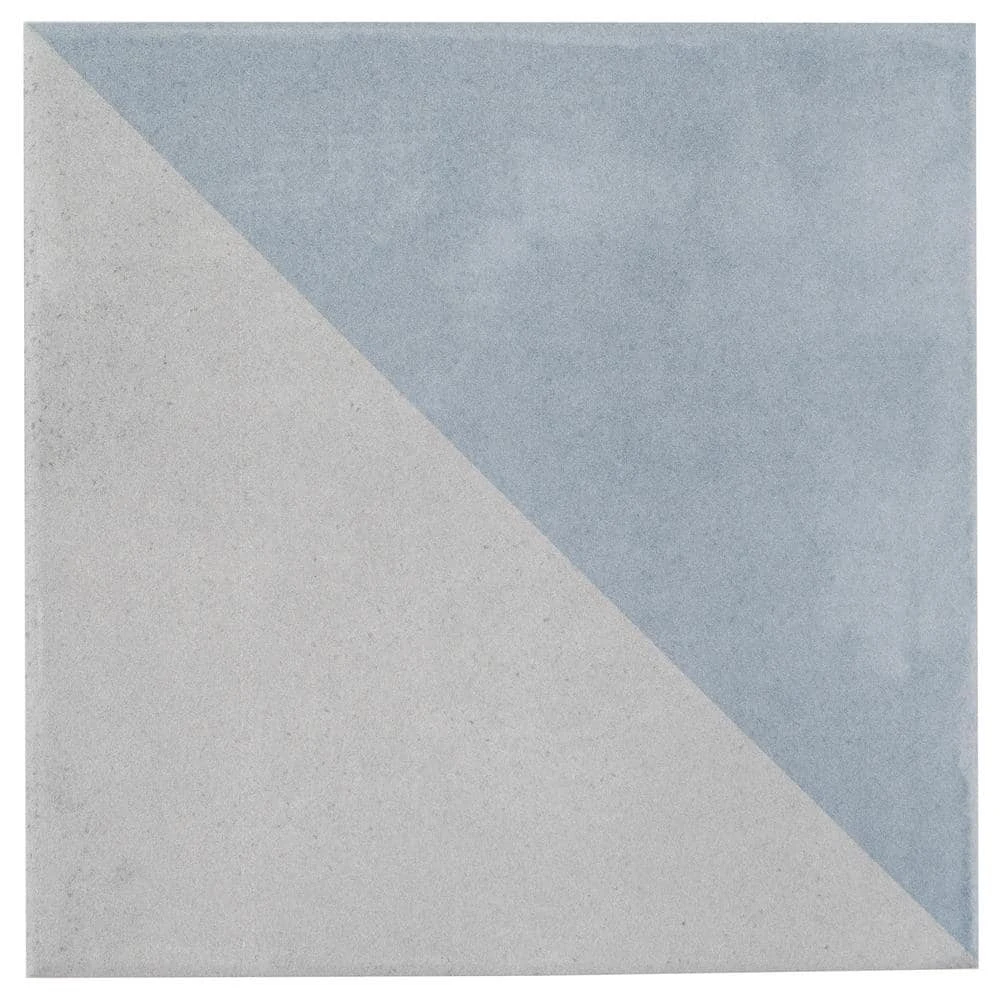 Quincy Blue 7.87 in. x 7.87 in. Matte Porcelain Floor and Wall Tile (11.19 sq. ft./Case) by Ivy Hill Tile 5 Quincy Blue 7.87 in. x 7.87 in. Matte Porcelain Floor and Wall Tile (11.19 sq. ft./Case) by Ivy Hill Tile - Image 3