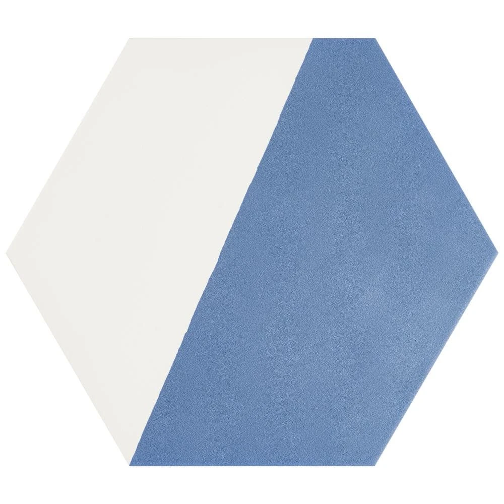 Eclipse Burst Blue 7.79 in. x 8.98 in. Matte Porcelain Floor and Wall Tile (9.03 sq. ft. / Case) by Ivy Hill Tile 9 Eclipse Burst Blue 7.79 in. x 8.98 in. Matte Porcelain Floor and Wall Tile (9.03 sq. ft. / Case) by Ivy Hill Tile - Image 7