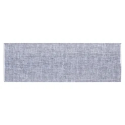 Midnight Fibers Blue 6 in. x 18 in. Glossy Ceramic Wall Tile (12.75 sq. ft. / case) by Jeffrey Court