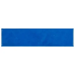 Galaxy Blue 3 in. x 12 in. Subway Glossy Textured Ceramic Wall Tile (5.5 sq. ft./Case) by Jeffrey Court
