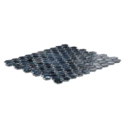 Mermaid Lagoon Blue 11.375 in. x 10.875 in. Hexagon Gloss Glass Wall Mosaic Tile (12.88 sq. ft./Case) by Jeffrey Court 10 Mermaid Lagoon Blue 11.375 in. x 10.875 in. Hexagon Gloss Glass Wall Mosaic Tile (12.88 sq. ft./Case) by Jeffrey Court -The Elite Tile Sales Store blue jeffrey court glass tile 99301 40 1000