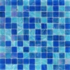 Aqua Blue Ocean Mesh-Mounted Squares 11-3/4 in. x 12 in. Glass Mosaic Tile by Ivy Hill Tile -The Elite Tile Sales Store blue ocean ivy hill tile glass tile ext3rd104491 64 1000