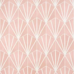 Eclipse Ray Blush 7.79 in. x 8.98 in. Matte Porcelain Floor and Wall Tile (9.03 sq. ft. / Case) by Ivy Hill Tile -The Elite Tile Sales Store blush ivy hill tile porcelain tile ext3rd104967 fa 1000