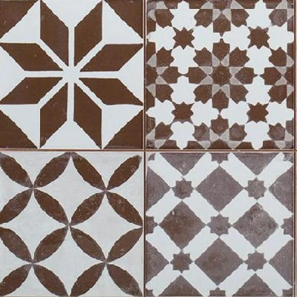 Patchwork Brown 12 in. x 24 in. Subway Glossy Ceramic Wall Tile (11.625 sq. ft./Case) by Jeffrey Court 6 Patchwork Brown 12 in. x 24 in. Subway Glossy Ceramic Wall Tile (11.625 sq. ft./Case) by Jeffrey Court - Image 4