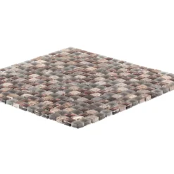 Italian Fossil Foil Brown 11.75 in. x 11.75 in. Square Glass and Marble Wall Mosaic Tile (9.58 sq. ft./Case) by Jeffrey Court 9 Italian Fossil Foil Brown 11.75 in. x 11.75 in. Square Glass and Marble Wall Mosaic Tile (9.58 sq. ft./Case) by Jeffrey Court -The Elite Tile Sales Store brown jeffrey court glass tile 99174 40 1000