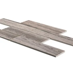 Lost Hills Brown 14.125 in. x 9.75 in. Interlocking Textured Matte Porcelain Wall & Floor Mosaic Tile(9.56 sq. ft./Case) by Jeffrey Court -The Elite Tile Sales Store brown tan jeffrey court mosaic tile 96604 40 1000