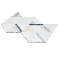 Zandara Calacatta Azul 13.6 in. x 23.6 in. Polished Marble Floor and Wall Mosaic Tile (2.22 sq. ft./Each) by Ivy Hill Tile -The Elite Tile Sales Store calacatta azul ivy hill tile marble tile ext3rd106387 1f 1000