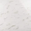 Santorini Calacatta White 2.95 in. x 11.81 in. Polished Ceramic Wall Tile (5.38 sq. ft./Case) by Ivy Hill Tile