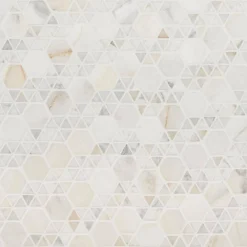 Koror Calacatta 11.73 in. x 12 in. Matte Marble Floor and Wall Mosaic Tile (0.97 sq. ft./Sheet) by Ivy Hill Tile -The Elite Tile Sales Store calacatta ivy hill tile marble tile ext3rd106285 c3 1000