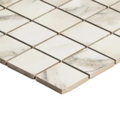 Saroshi Calacatta Rustico 11.81 in. x 11.81 in. Matte Porcelain Floor and Wall Mosaic Tile (0.96 sq. ft./Each) by Ivy Hill Tile 12 Saroshi Calacatta Rustico 11.81 in. x 11.81 in. Matte Porcelain Floor and Wall Mosaic Tile (0.96 sq. ft./Each) by Ivy Hill Tile -The Elite Tile Sales Store calacatta rustico ivy hill tile mosaic tile ext3rd107373 40 1000