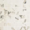 Saroshi Calacatta Rustico 11.81 in. x 11.81 in. Matte Porcelain Floor and Wall Mosaic Tile (0.96 sq. ft./Each) by Ivy Hill Tile