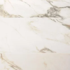 Saroshi Calacatta Rustico 11.81 in. x 23.62 in. Polished Marble Look Porcelain Floor and Wall Tile (9.68 sq. ft. /Case) by Ivy Hill Tile -The Elite Tile Sales Store calacatta rustico ivy hill tile porcelain tile ext3rd106689 c3 1000