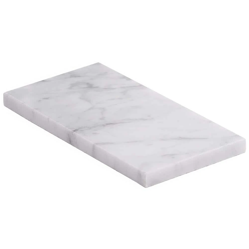 White Carrara 3 in. x 6 in. x 9mm Polished Marble Subway Tile (40 pieces / 5 sq. ft. / box) by Ivy Hill Tile 11 White Carrara 3 in. x 6 in. x 9mm Polished Marble Subway Tile (40 pieces / 5 sq. ft. / box) by Ivy Hill Tile - Image 9