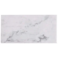 White Carrara 3 in. x 6 in. x 9mm Polished Marble Subway Tile (40 pieces / 5 sq. ft. / box) by Ivy Hill Tile 17 White Carrara 3 in. x 6 in. x 9mm Polished Marble Subway Tile (40 pieces / 5 sq. ft. / box) by Ivy Hill Tile -The Elite Tile Sales Store carrara ivy hill tile marble tile ext3rd104819 c3 1000
