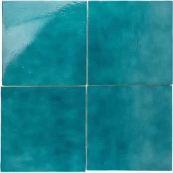 Appaloosa Carribean Blue 14 in. x 14 in. 10mm Polished Porcelain Floor and Wall (8-piece 10.76 sq. ft. / box) by Ivy Hill Tile -The Elite Tile Sales Store carribean blue ivy hill tile porcelain tile ext3rd101646 66 1000