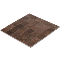Voyager Copper Metal Look 12.4 in x 12.4 in Porcelain Mosaic Floor and Wall Tile (1.06 sqft / Piece) by Ivy Hill Tile -The Elite Tile Sales Store copper ivy hill tile metal tile ext3rd104507 fa 1000