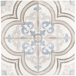 Valencia Daiza Encaustic 8 in. x 8 in. 9mm Matte Porcelain Floor and Wall Tile (26-piece 11.19 sq. ft. / box) by Ivy Hill Tile 13 Valencia Daiza Encaustic 8 in. x 8 in. 9mm Matte Porcelain Floor and Wall Tile (26-piece 11.19 sq. ft. / box) by Ivy Hill Tile -The Elite Tile Sales Store daiza ivy hill tile porcelain tile ext3rd100972 66 1000