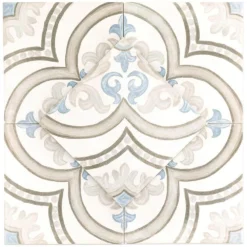 Valencia Daiza Encaustic 8 in. x 8 in. 9mm Matte Porcelain Floor and Wall Tile (26-piece 11.19 sq. ft. / box) by Ivy Hill Tile 12 Valencia Daiza Encaustic 8 in. x 8 in. 9mm Matte Porcelain Floor and Wall Tile (26-piece 11.19 sq. ft. / box) by Ivy Hill Tile -The Elite Tile Sales Store daiza ivy hill tile porcelain tile ext3rd100972 a0 1000