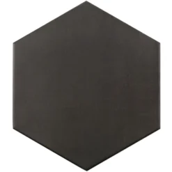 Langston Dark Gray 9.875 in. x 11.375 in. x 10mm Matte Porcelain Floor and Wall Tile (18 pieces / 10.76 sq. ft. / box) by Ivy Hill Tile