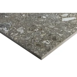 Rizzo Dark Gray 24 in. x 24 in. x 9mm Semi Polished Porcelain Floor and Wall Tile (3 pieces / 11.62 sq. ft. / box) by Ivy Hill Tile 12 Rizzo Dark Gray 24 in. x 24 in. x 9mm Semi Polished Porcelain Floor and Wall Tile (3 pieces / 11.62 sq. ft. / box) by Ivy Hill Tile -The Elite Tile Sales Store dark gray ivy hill tile porcelain tile ext3rd101250 66 1000